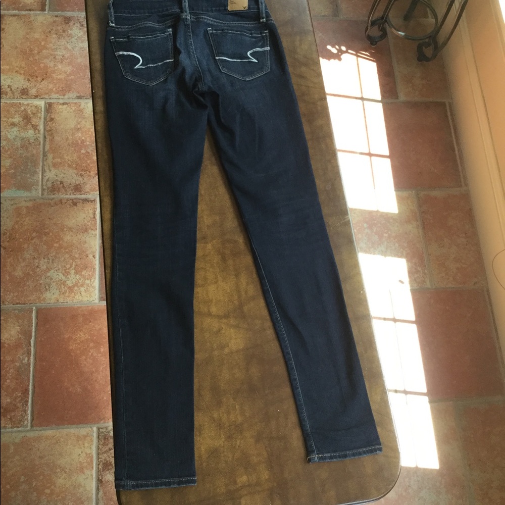 American Eagle stretch skinny jeans. Size 0 R